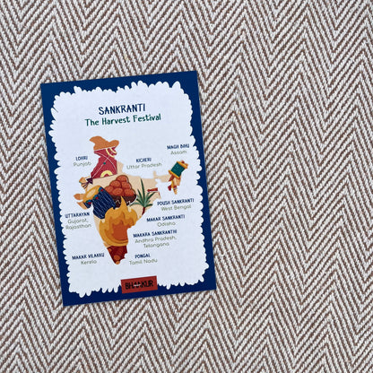 Bhaakur- Pack of 4 Cue Cards- Telangana