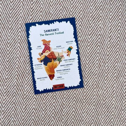 Bhaakur- Pack of 4 Cue Cards- Tamil Nadu