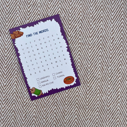 Bhaakur- Pack of 4 Cue Cards- Gujarat/ Maharashtra