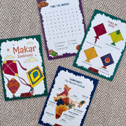 Bhaakur- Pack of 4 Cue Cards- Gujarat/ Maharashtra