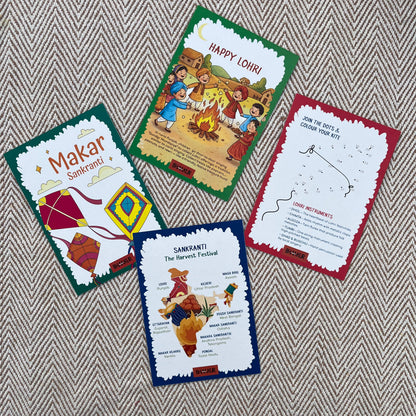 Bhaakur- Pack of 4 Cue Cards- Punjab