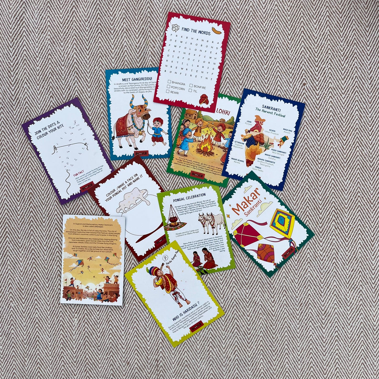 Bhaakur- Pack of 10 Cue Cards