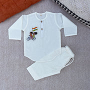 Organic Cotton Unisex Republic Day Kurta Set