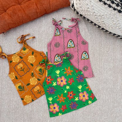 Organic Cotton Set of 3 Printed Unisex Jhablas