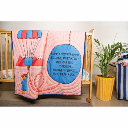 Parachute Lullaby Quilt-Mom