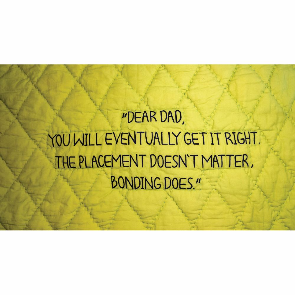 Pony Tales with Dad Quilt - Green
