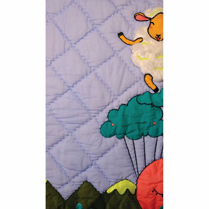 Sheep Lullaby Cotton Quilt - Mom