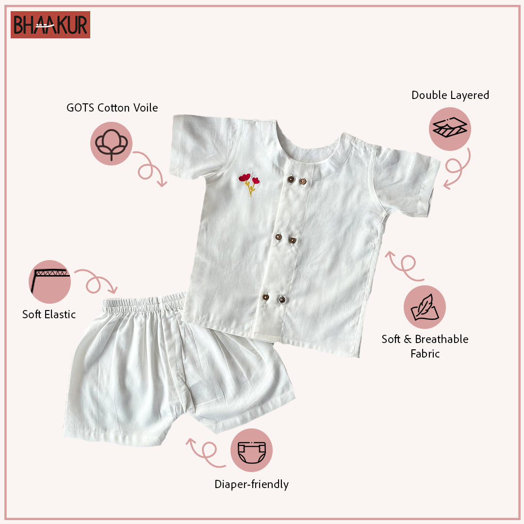 The Tulip Voile Jhabla Set