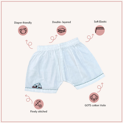 Organic Cotton Koala Shorts