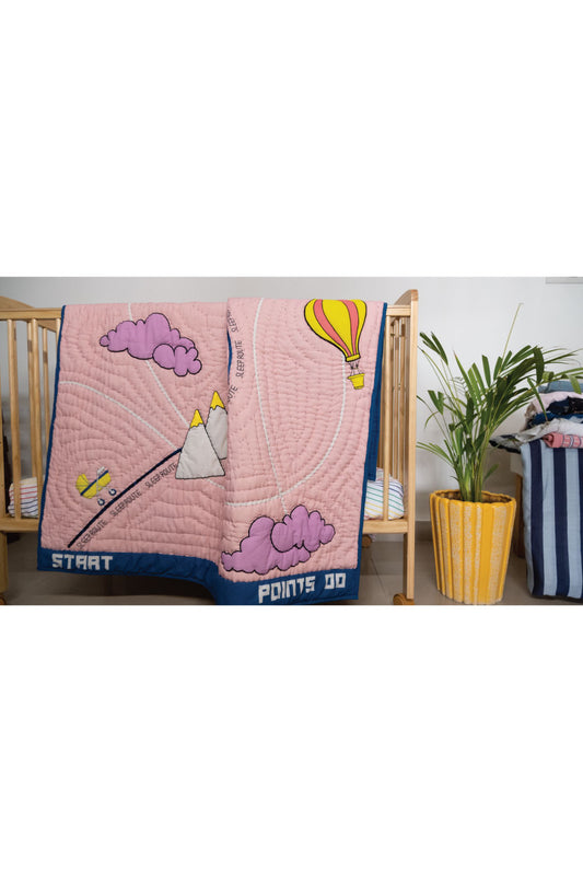 Dreamy Parachute Quilt- Mom - Pink