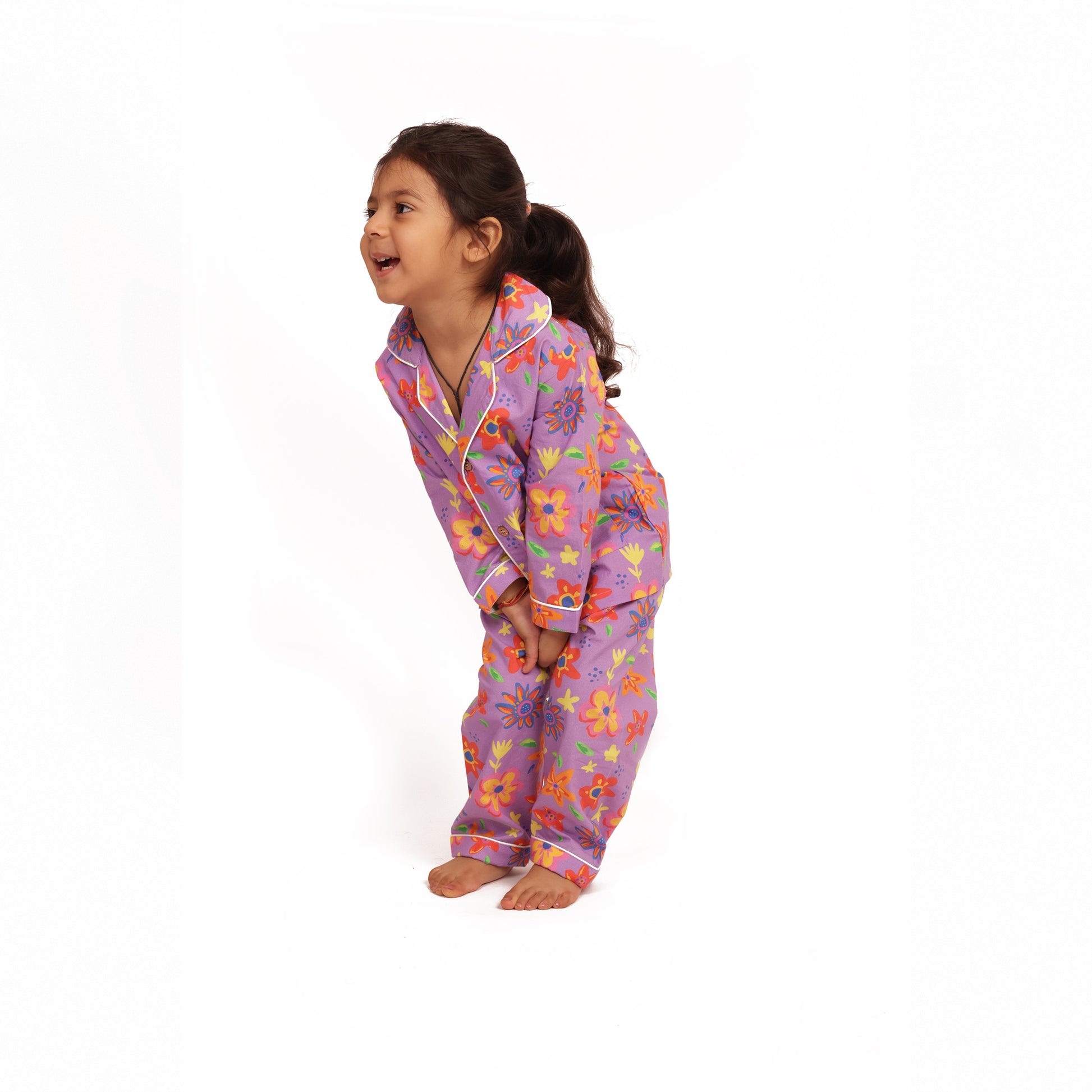Printed cotton night suits for toddlers and kids- perfect for bedtime and lounging 