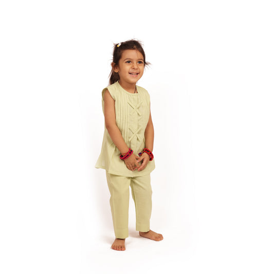 Organic Cotton 'Happiness' Coord Green