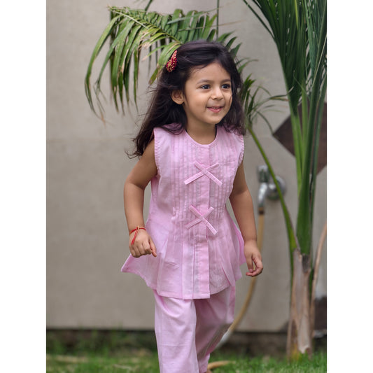 Organic Cotton 'Happiness' Coord Lavender