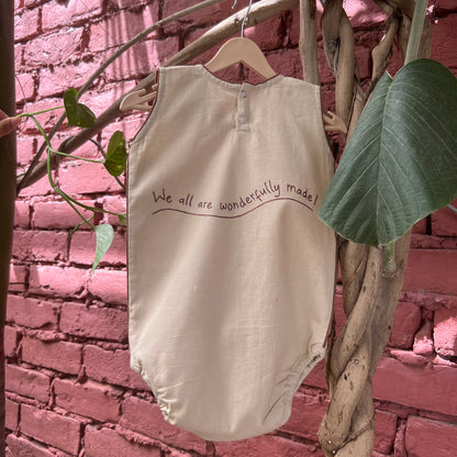 We Are All Wonderfully Made Cotton Onesie